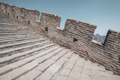 Low angle view of old building