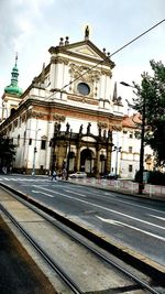 View of buildings in city