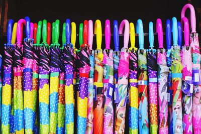 Colorful umbrellas for sale