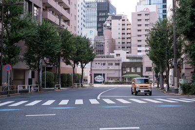 View of city street