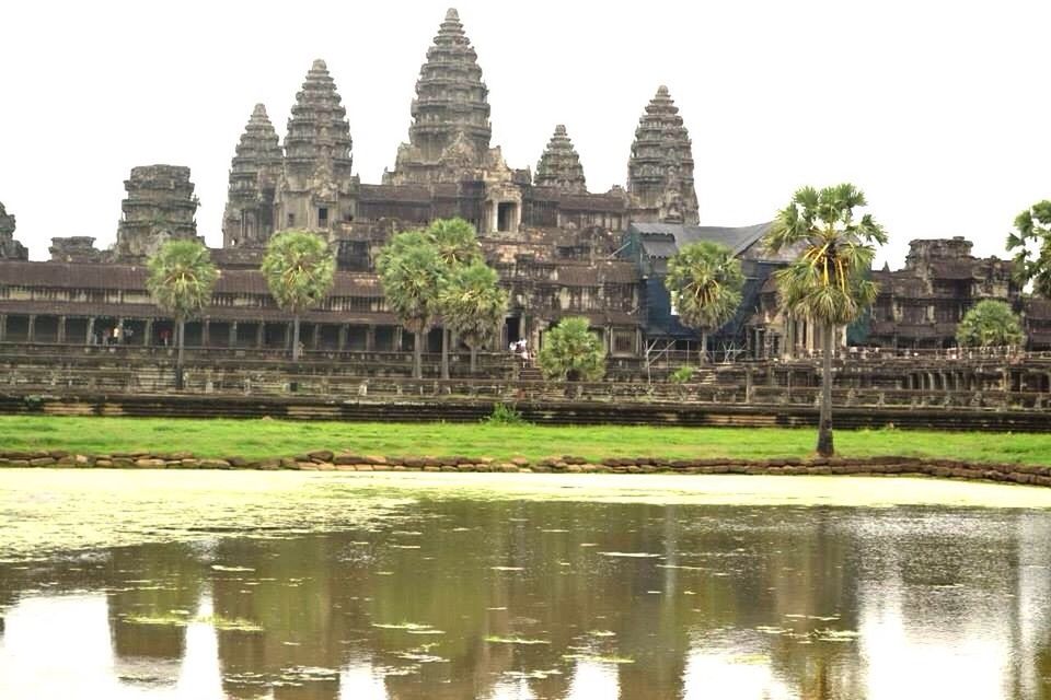 LOW ANGLE VIEW OF TEMPLE