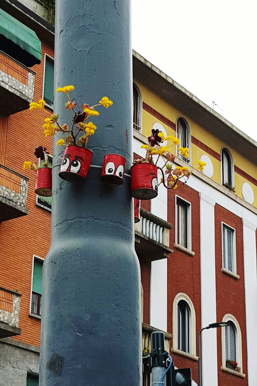 LOW ANGLE VIEW OF BUILDINGS