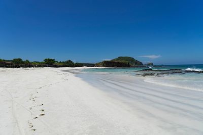 Scenic view of beach