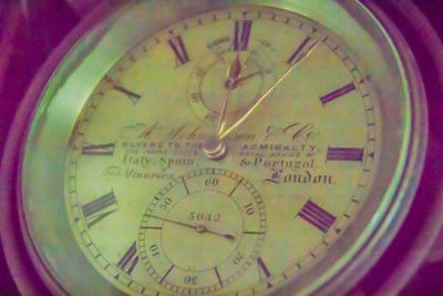 Close-up of clock