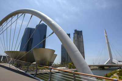 View of bridge against sky