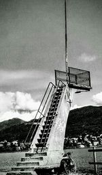 Low angle view of built structure against sky