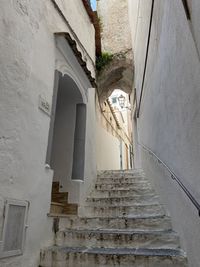 Low angle view of staircase