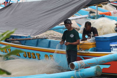 People in boat