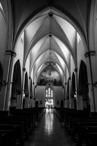 Interior of cathedral