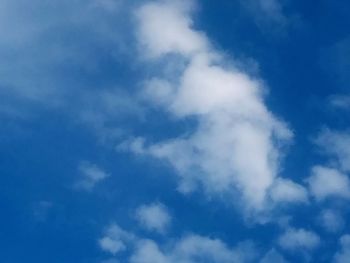 Low angle view of clouds in sky