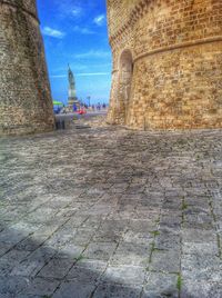 Ancient structure against sky