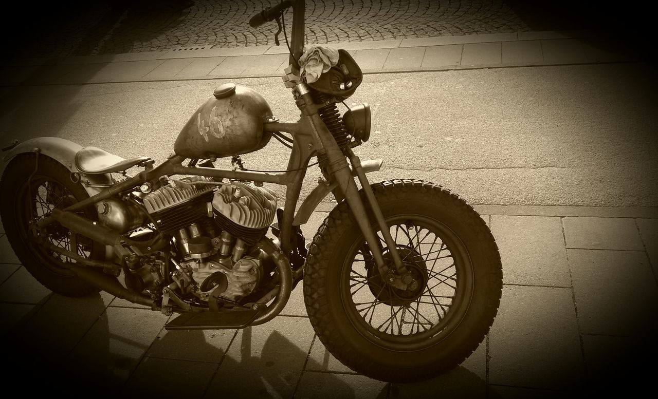 Vintage harley