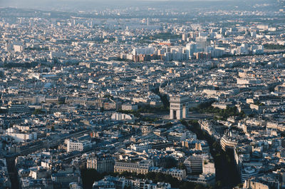 Aerial view of cityscape