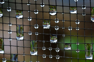 Full frame shot of chainlink fence