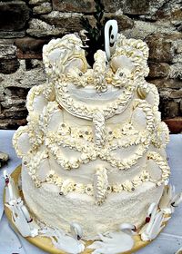 Close-up of cake