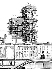 View of buildings in city