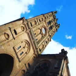 Low angle view of historical building