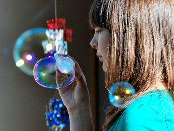 Light painting on wall