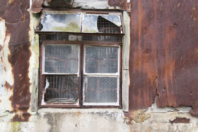 Window of old building