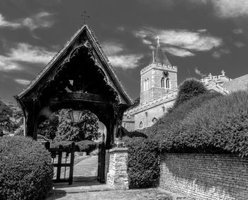 Traditional building against sky