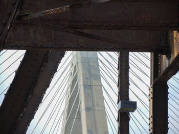 Low angle view of bridge