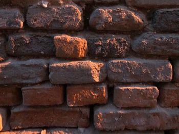Full frame shot of brick wall
