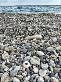 Scenic view of beach