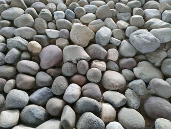 Full frame shot of stones