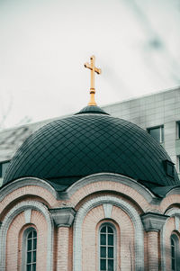 Low angle view of building against sky