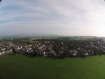 Aerial view of cityscape