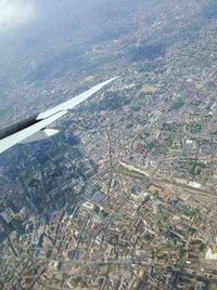 Aerial view of landscape