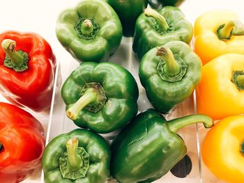 Close-up of bell peppers