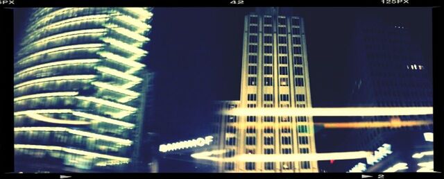 Low angle view of modern building