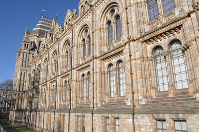 Low angle view of historic building