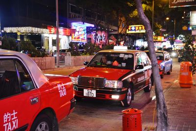 Road at night