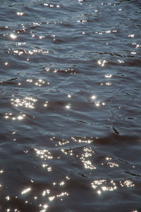 Full frame shot of rippled water