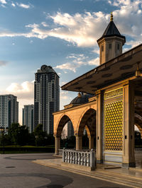 View of city against sky