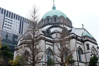 Low angle view of church