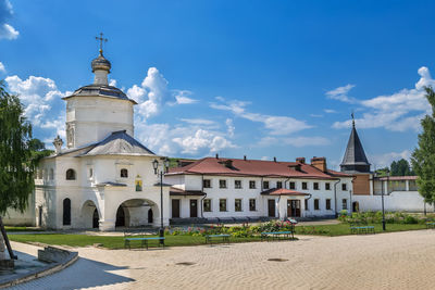 Church of st. john the evangelist in holy dormition monastery, staritsa, russia