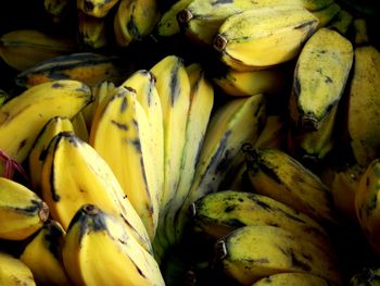 Full frame shot of fruits for sale in market