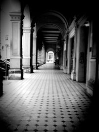 Corridor of building