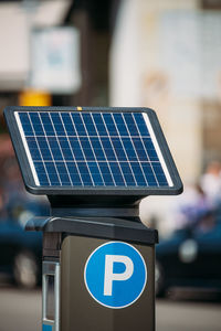 Close-up of marking meter