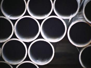 Full frame shot of pipes