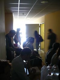 Group of people in room
