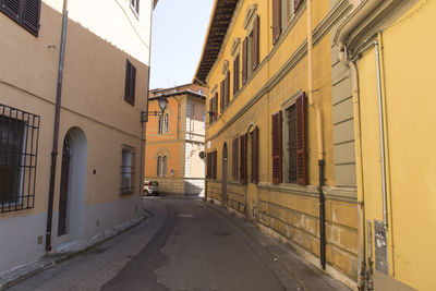 Street amidst buildings in city