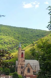 Church against sky