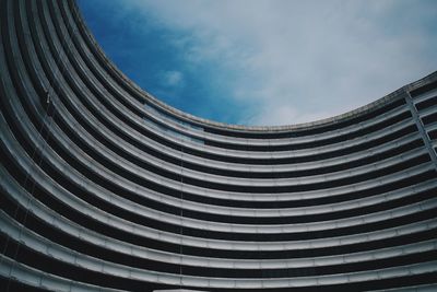 Low angle view of building against sky