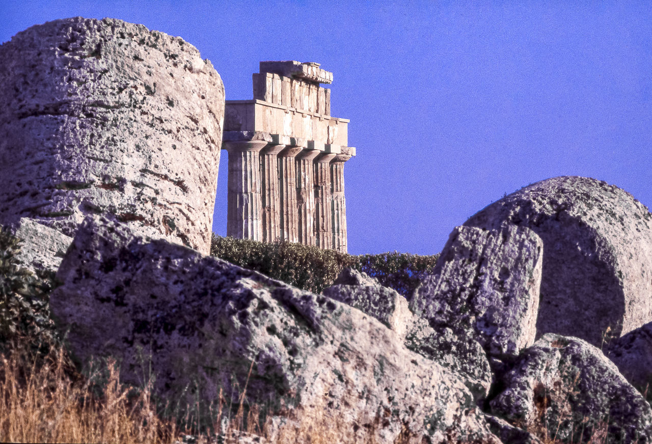 Selinunte colonne del tempio E o di Era