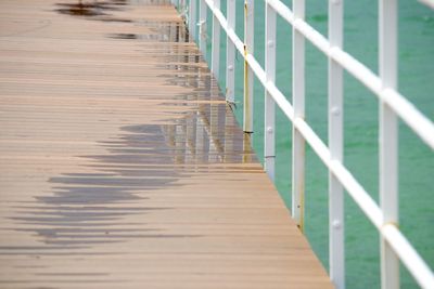 Pier over sea