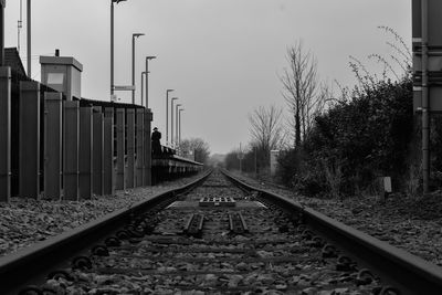 Sheringham train tracks, north norfolk